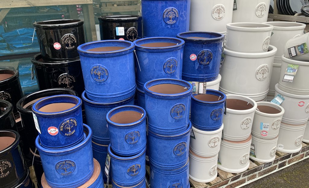 Glendoick Garden Centre Pots range